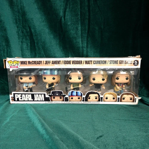 Funko Pop Rocks Pearl Jam 5 Pack Eddie Vedder Mike McCready Ament Cameron