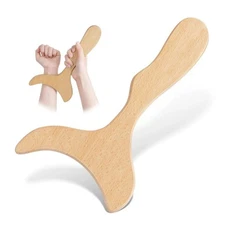 Wood Therapy Massage Tools, Wooden Lymphatic Drainage Massager, Body Sculpting