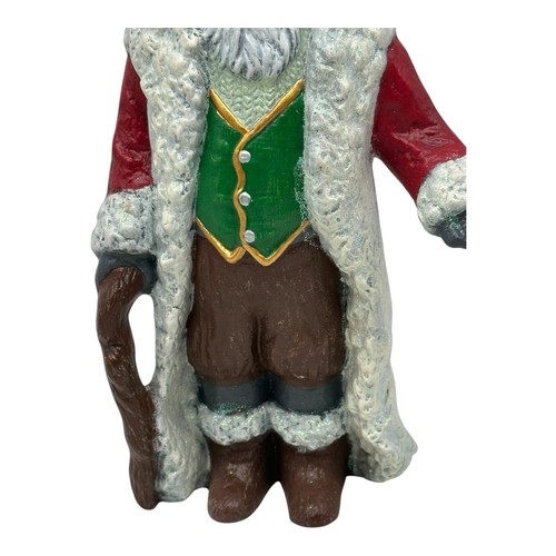 Vintage Gare? Ceramic Old World Santa Figurine Statue Hand Painted 10” Tall - Picture 5 of 13