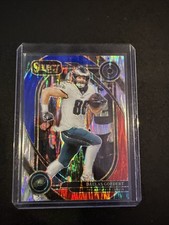 2024 Panini Select - Club Level Dallas Goedert #241 Red & Blue Shock Prizm