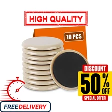 10PCS 3 1/2" Furniture Sliders – Ideal for Hardwood Floors & Carpet Use