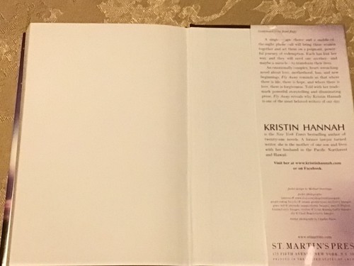 Fly Away von Kristen Hannah ~ 2013 ~ Hardcover ~ Firefly Lane ~ Tully Hart ~ Ex Lib ~ sehr guter Zustand - Bild 10 von 12