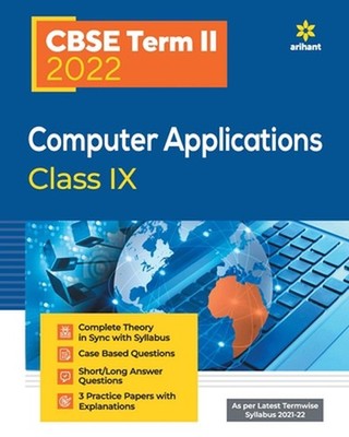 CBSE Term II Computer Applications 9th by Dr Garima Verma (English) Paperback Bo
