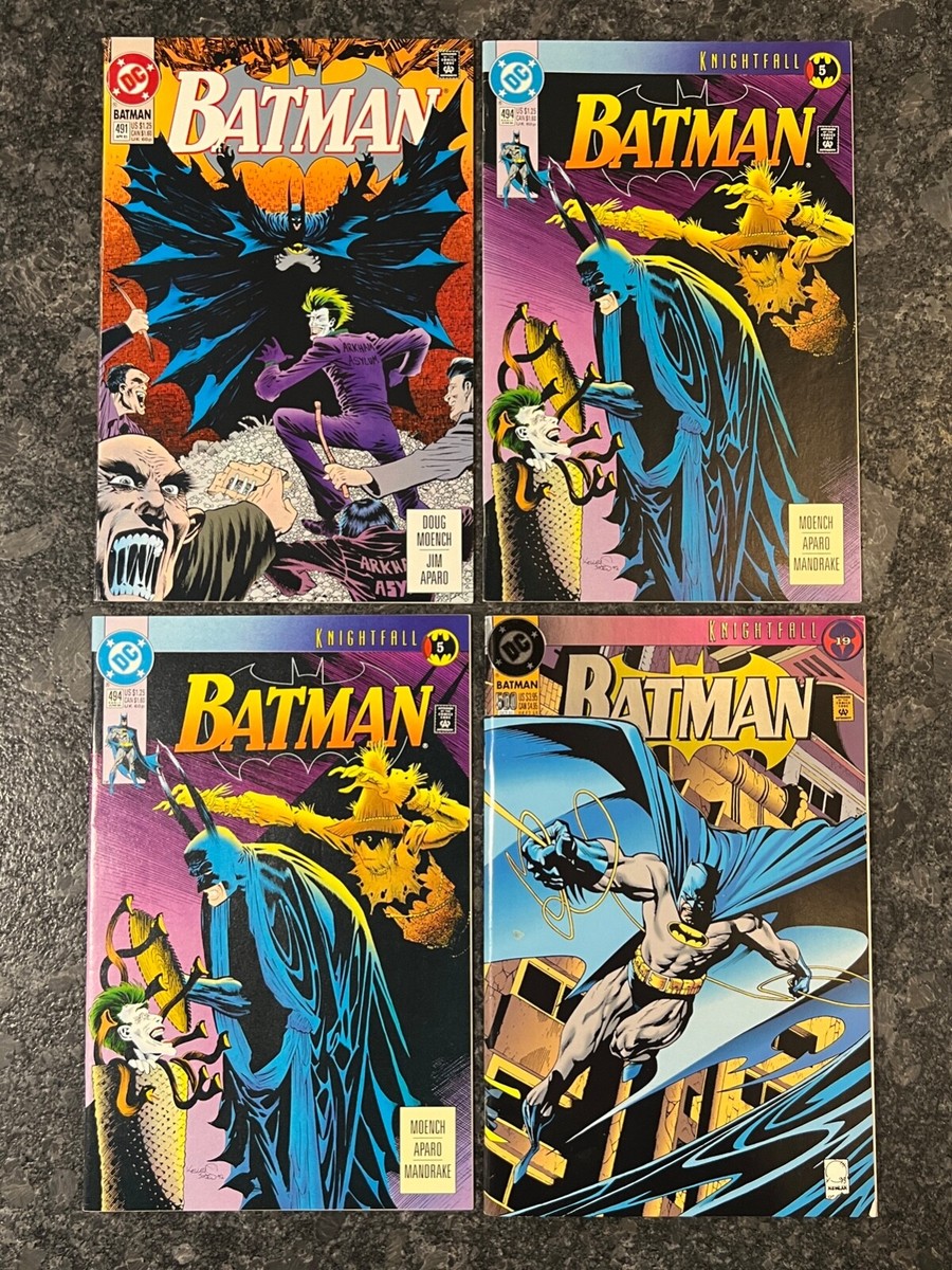 Batman Vol 1 #491,494x2,500C,509,510B,511,513-514,515C,519 (1993