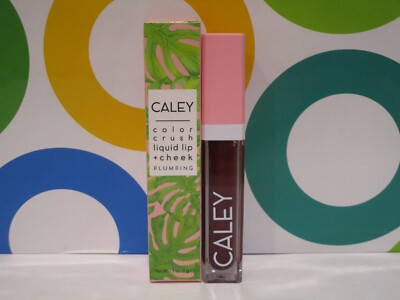 CALEY ~ COLOR CRUSH LIQUID LIP + CHEEK PLUMPING ~ MIAMI BEET ~ 0.3 OZ