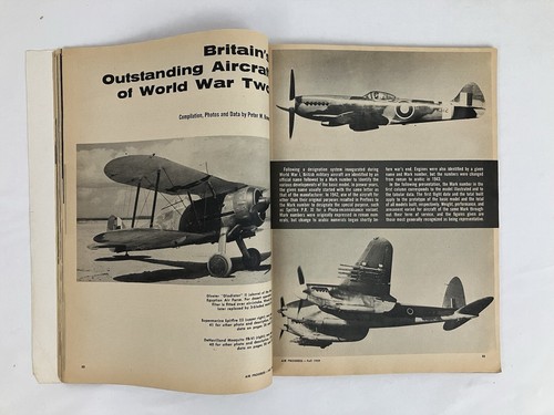 Lot of 3 AIR PROGRESS MAGAZINE 1958, 61" & 1959 THE WRIGHT BROTHERS FRONT COVER - Imagen 8 de 11