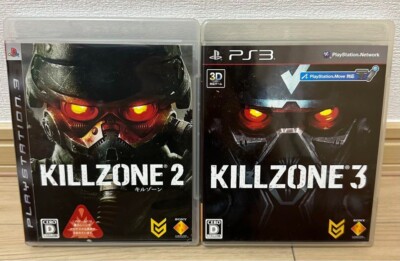 Lot 2 Killzone 2 & 3 set PS3 Sony Playstation 3 Japanese version Tested