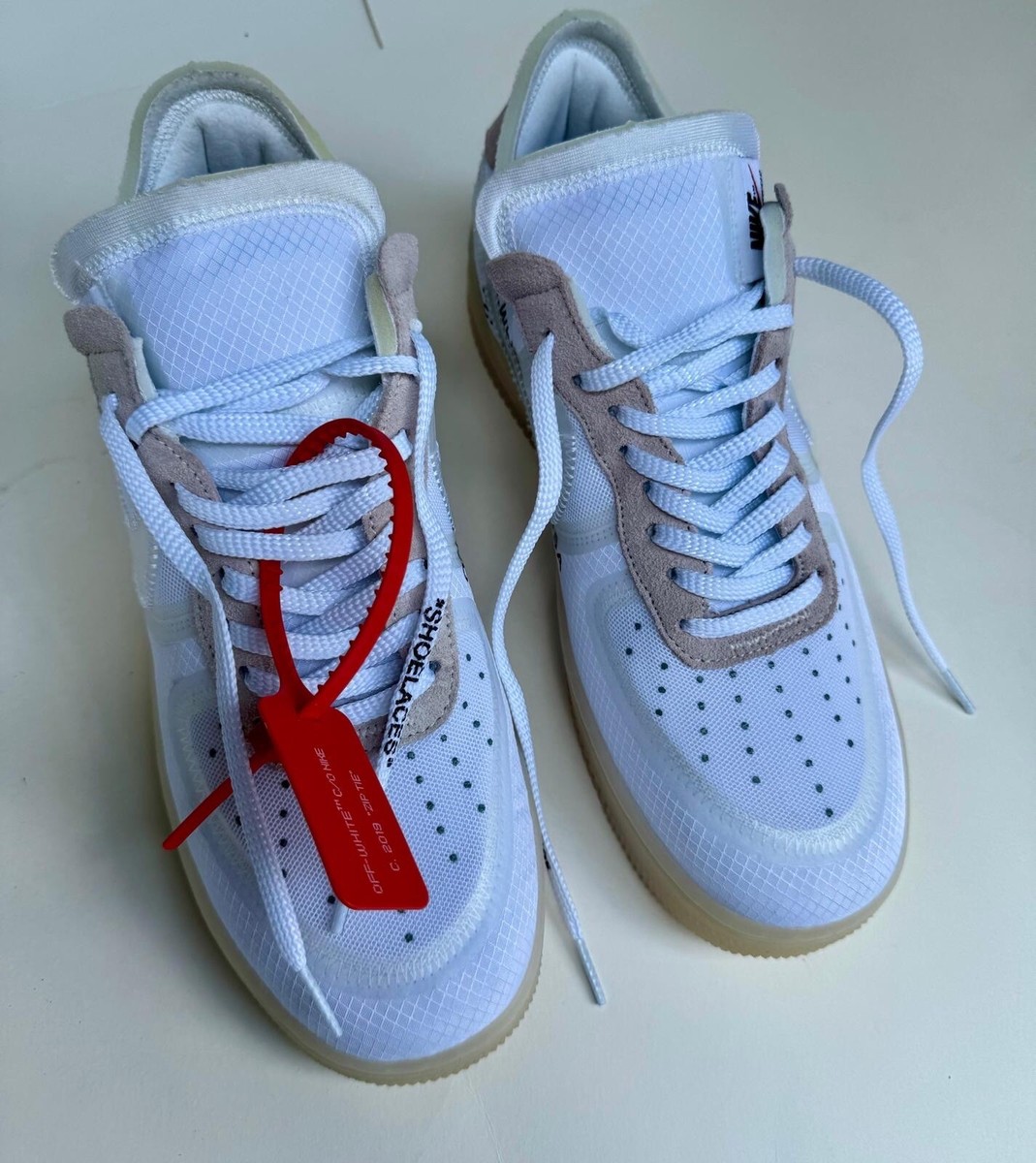 Size 11 - Nike Off-White x Air Force 1 Low The Ten (No Size 11 - Nike Off-White x Air Force 1 Low The Ten (No