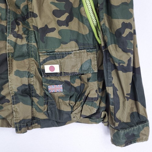 Superdry Jacket Men XL Green Camo Penultimate Service Lite British Design JPN - 第 3/15 張圖片