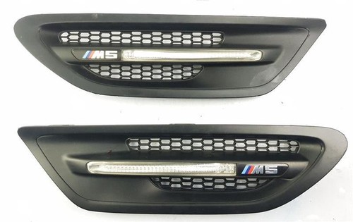 BMW 5er 2013-2017 F10 Front Kotflügel Zierleiste Abdeckung + Beleuchtung RH Fahrerseite