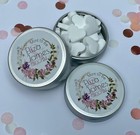 Personalised Mint Heart Wedding Favour Idea - Mint To Be Favor -MINTS INCLUDED