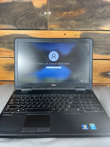 Dell Latitude E5540 HD 15.6" Screen Intel Core i3 Business Laptop - For Parts - Picture 4 of 11