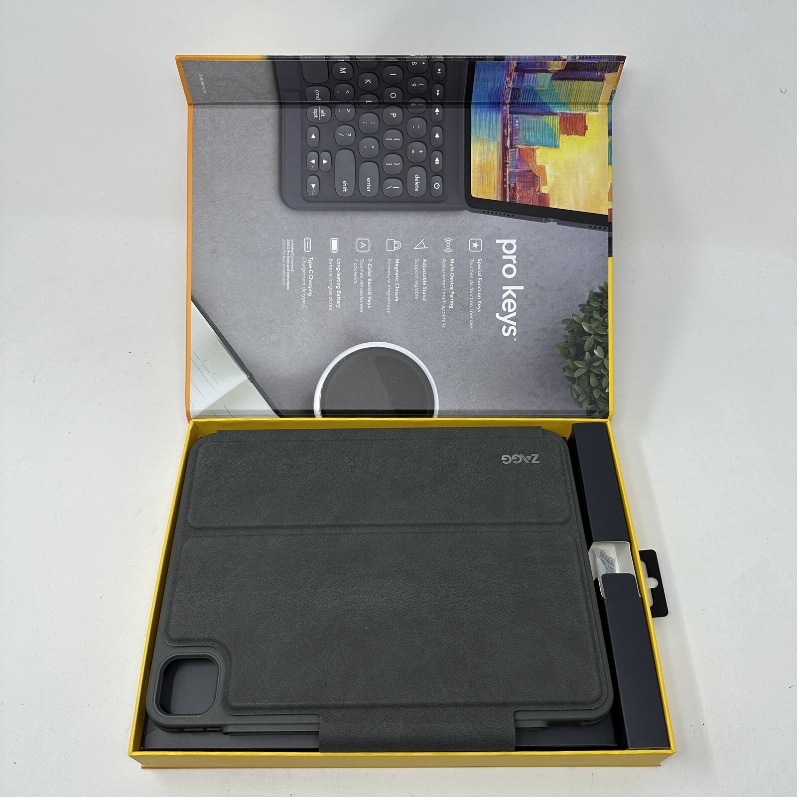 ZAGG Pro Keys Detachable Case + Wireless Keyboard Apple iPad Pro 11