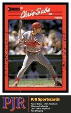 1990 Donruss #242 Chris Sabo Cincinnati Reds