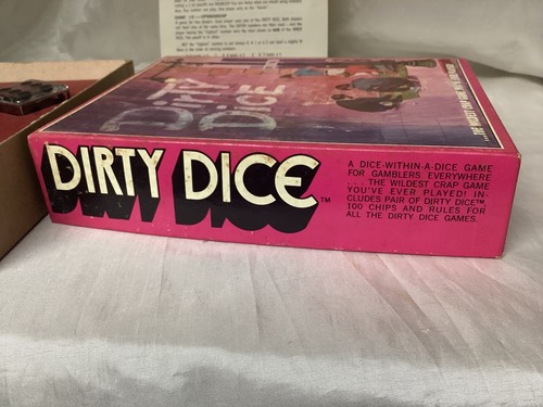 Dirty Dice 1972 all original Craps Game No. 666 Pacific Games Co. - Picture 8 of 9
