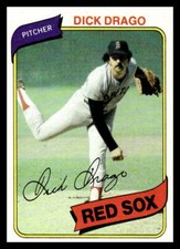 1980 Topps #271 Dick Drago   Boston Red Sox  DP Baseball VG
