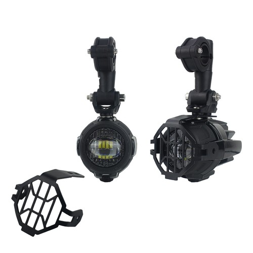 LED Fog Lights Auxiliary Lamps Spot Beam Wire Set For R1200GS F800GS F700GS - Imagen 7 de 11