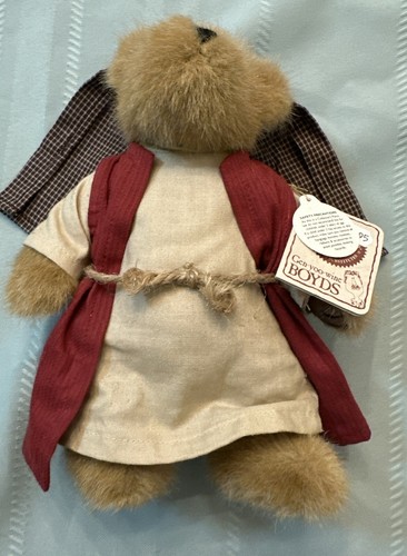 Boyds Bears 2001 NOAH 568001 Plush 9” Noah’s Ark Plush Stuffed Toy Jointed - Picture 2 of 15