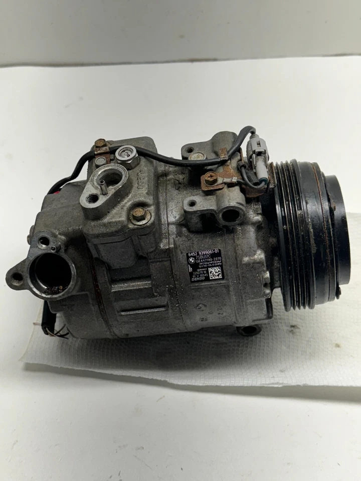 Original OEM A/C AC Compressor for 2017 2018 BMW X5 X6 64529399061 / 9399061 - Image 4 of 4