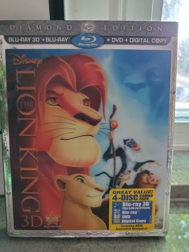 Disney The Lion King (Blu-ray/DVD, 2011, 4-Disc Set, Diamond Edition Includes... - Picture 1 of 5