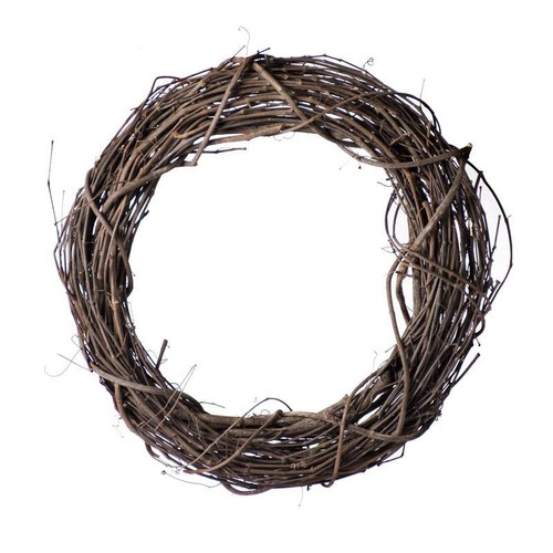 Grapevine Brown Wreath 12 in Home Decorative Indoor Outdoor Use Craft Project US - Picture 2 of 7