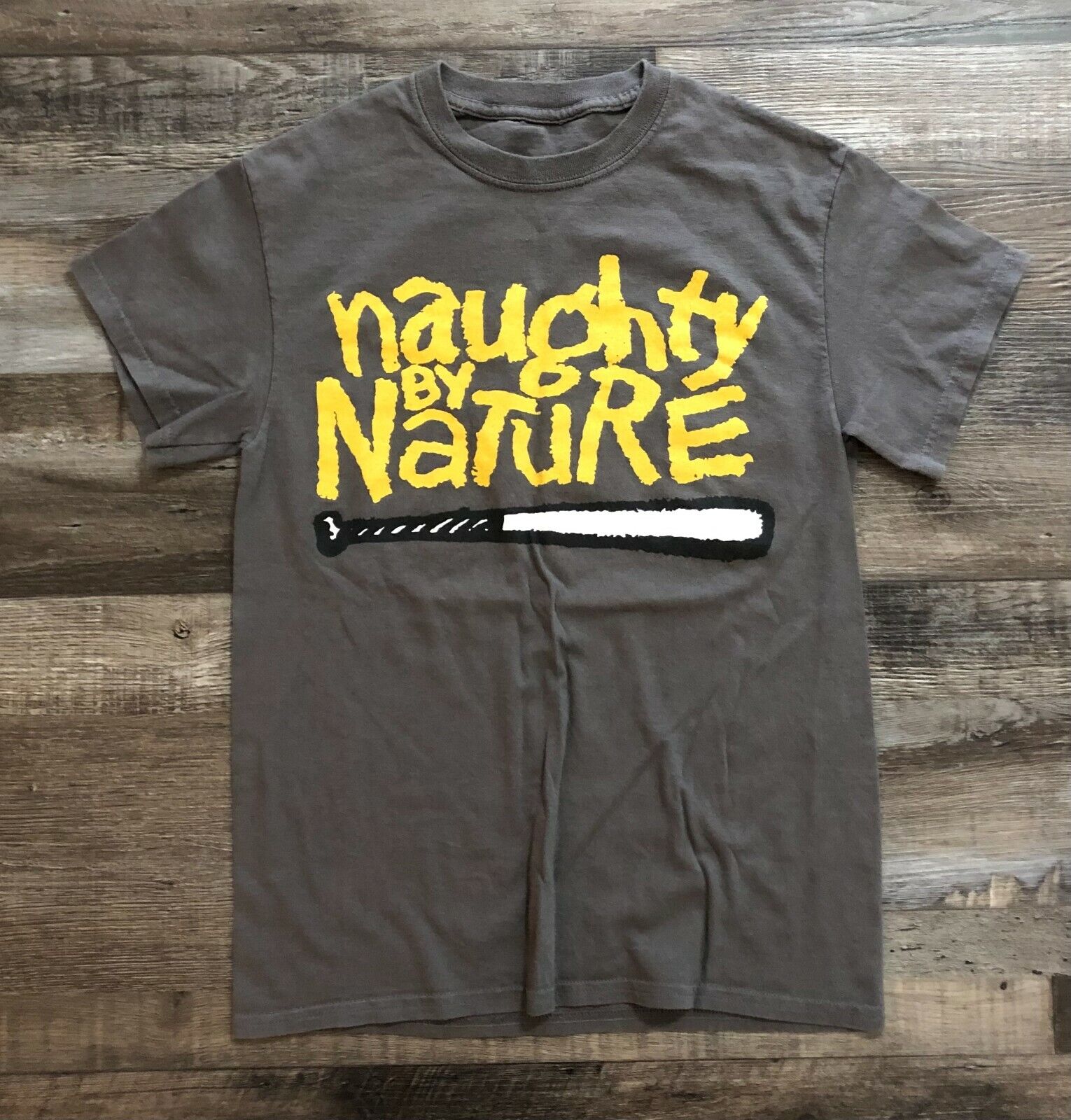 ヒップホッ NAUGHTY BY NATURE Vintage Raptee 90stシャツ ⓑカラー