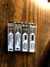 LOT OF 4: Cisco GLC-SX-MM 1.25Gb 500m 850nm 1000Base-SX SFP Transceiver