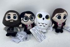 Funko Super Cute Plushies set of 4 Harry Potter Hermione Hagrid Hedwig Plush Lot