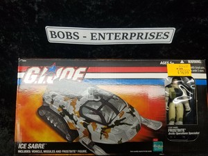 Gi Joe Ice Sabre Tank 2005 Cobra Dtc Mib Hasbro Frostbite 3 75 Ej 33 653569129806 Ebay