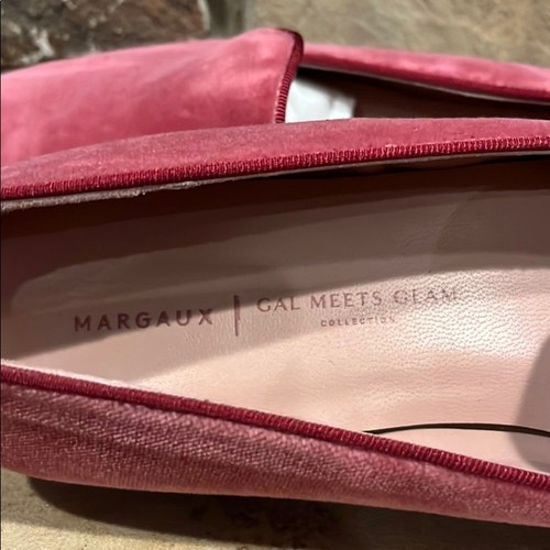 Margaux x Girl Meets Glam Collection Velvet Pink Loafers - Picture 10 of 14