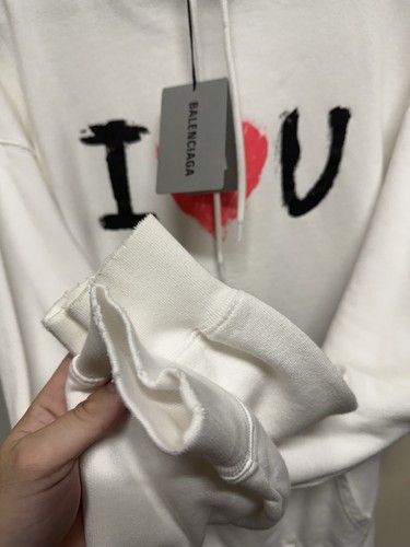 BALENCIAGA I Love You Hoodie - Picture 7 of 16