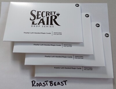 1x Magic The Gathering Secret Lair Finally! Left-Handed Magic ~ FOIL Edition NEW