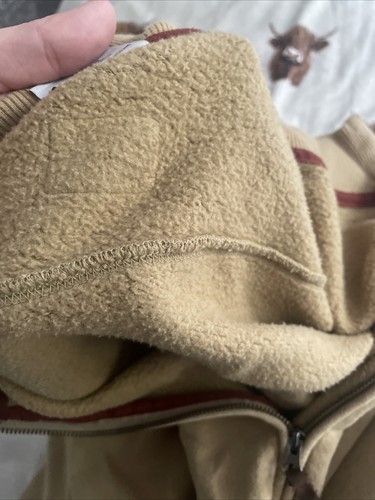 Columbia XCO Full Zip Fleece Jacket XL Men’s Beige  - Picture 10 of 11