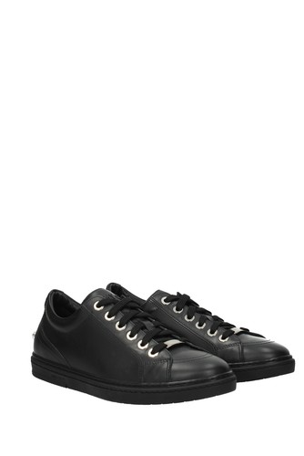 Choo Man Jimmy cashsml Cuir Sneakers Cash Ow5qHq7
