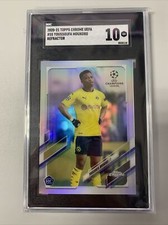 2020-21 Topps Chrome Uefa Youssoufa Moukoko Refractor SGC 10