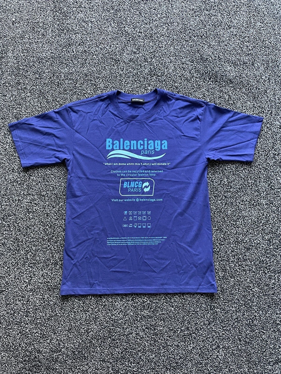 Balenciaga Medium Fit Logo T-shirt - Farfetch