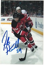Peter Harrold Autographed 4x6 Color Photo New Jersey Devils #29 Red B