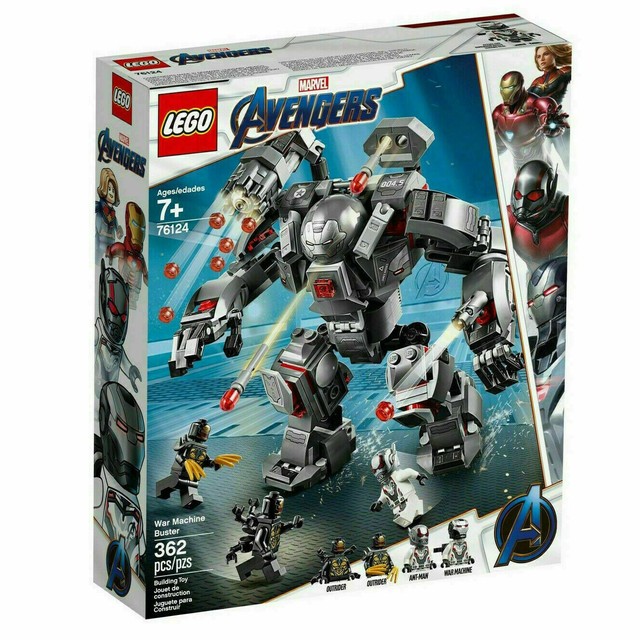 Lego 76124 Marvel Avengers War Machine Buster Building Kit 362 Pieces