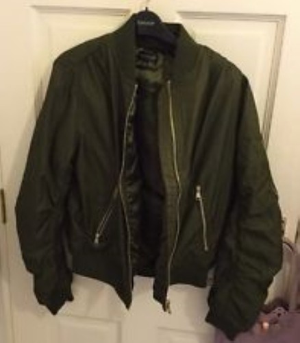 10 Ma1 Jacket Topshop Bomber Tall Khaki Brand New Uk Zvqw6gnz