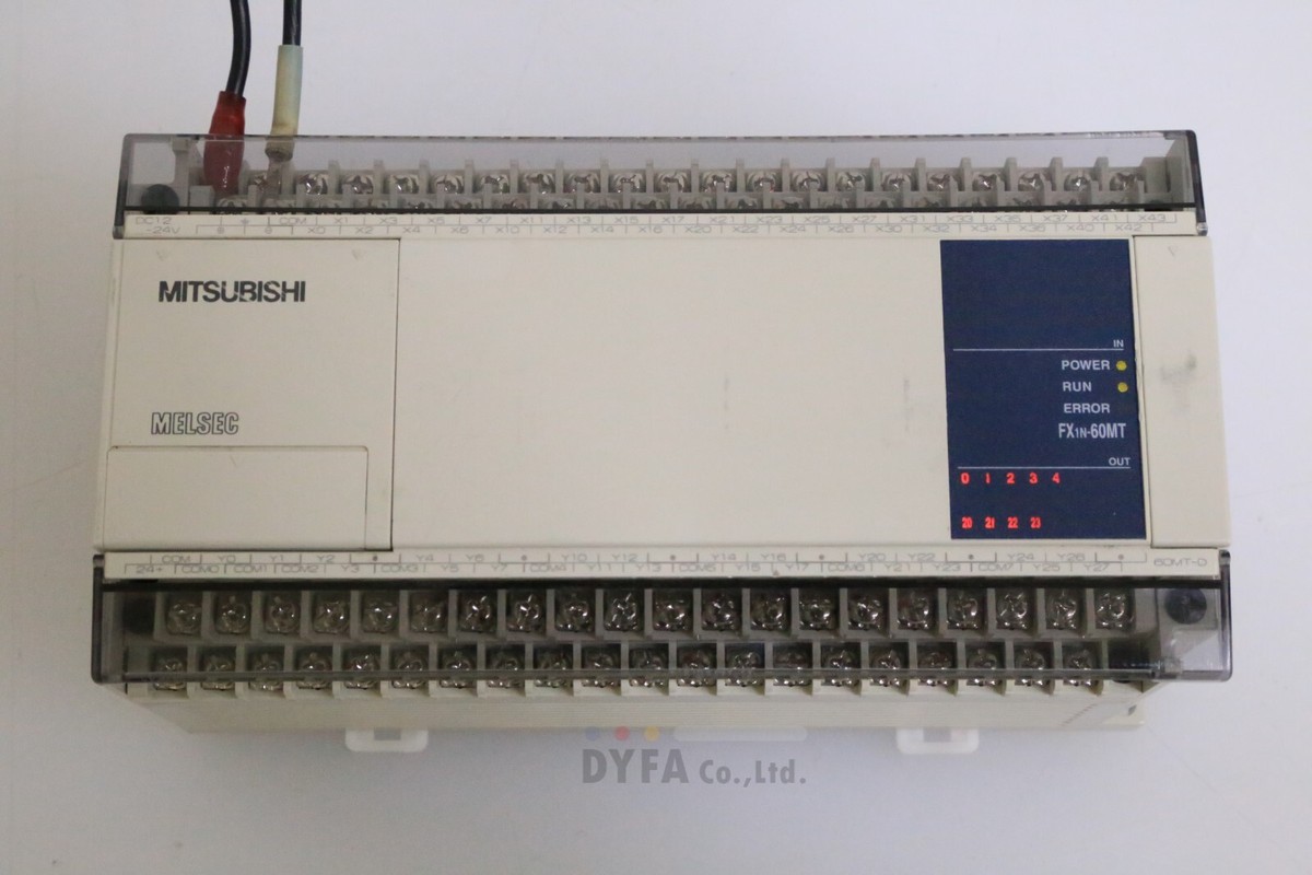 MITSUBISHI FX1N-60MT-D シーケンサ DC10.2～28.8V 20W