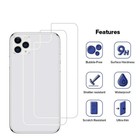 Tylne szkło ochronne do iPhone 17 16e 15 14 13 Ochrona ekranu Szkło hartowane