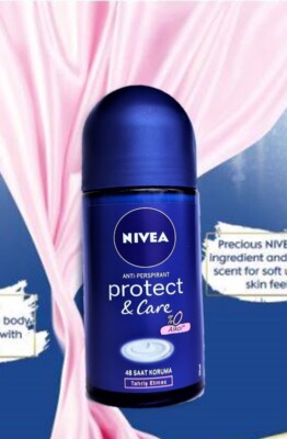 Nivea Deodorant Roll-on Whitening Smooth Skin 25 2 Pieces Care Protect Women