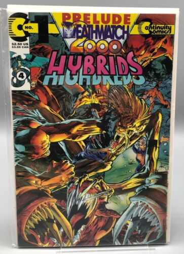 Deathwatch 2000 Prelude #1 - 8 Continuity Comics 1993 Neal Adams 9.8 NM+ Polybag - Picture 4 of 8