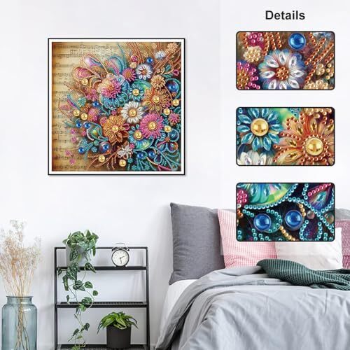 Diamond Painting Kits for Adults, 5D Special Shape Diamond Art Kits for - Bild 3 von 7
