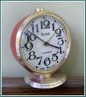 Modern Mechanical Alarm Clock Slava 11 Jewels  USSR Soviet 1980s #2625
