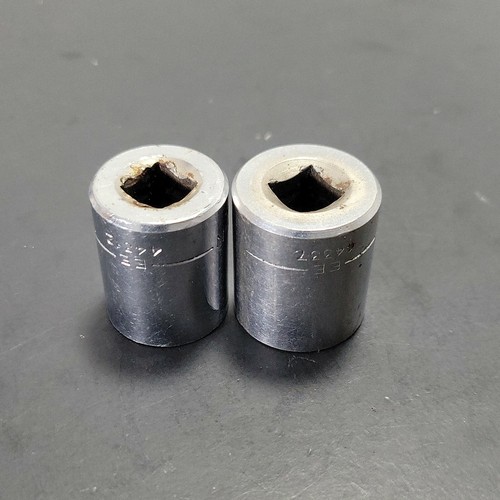 Craftsman 18mm Sockets Metric 44312 SAE 3/4" -EE- 3/8" Drive 44337 12 Point USA - Picture 9 of 12