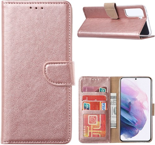 Handy Hülle Buch Tasche Klapp Tasche Schutzhülle Book Case Flip Cover Wallet - Picture 10 of 26