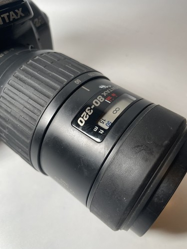 Pentax Z-1P Black SLR 35mm Film Camera + Smc Pentax - Fa 80/320mm Works - Picture 3 of 13