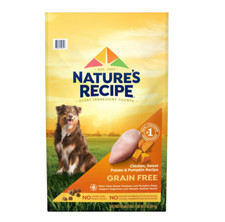 Nature’s Recipe Chicken, Sweet Potato & Pumpkin Recipe, Dry Dog Food, 24 lb 1.96 per pound