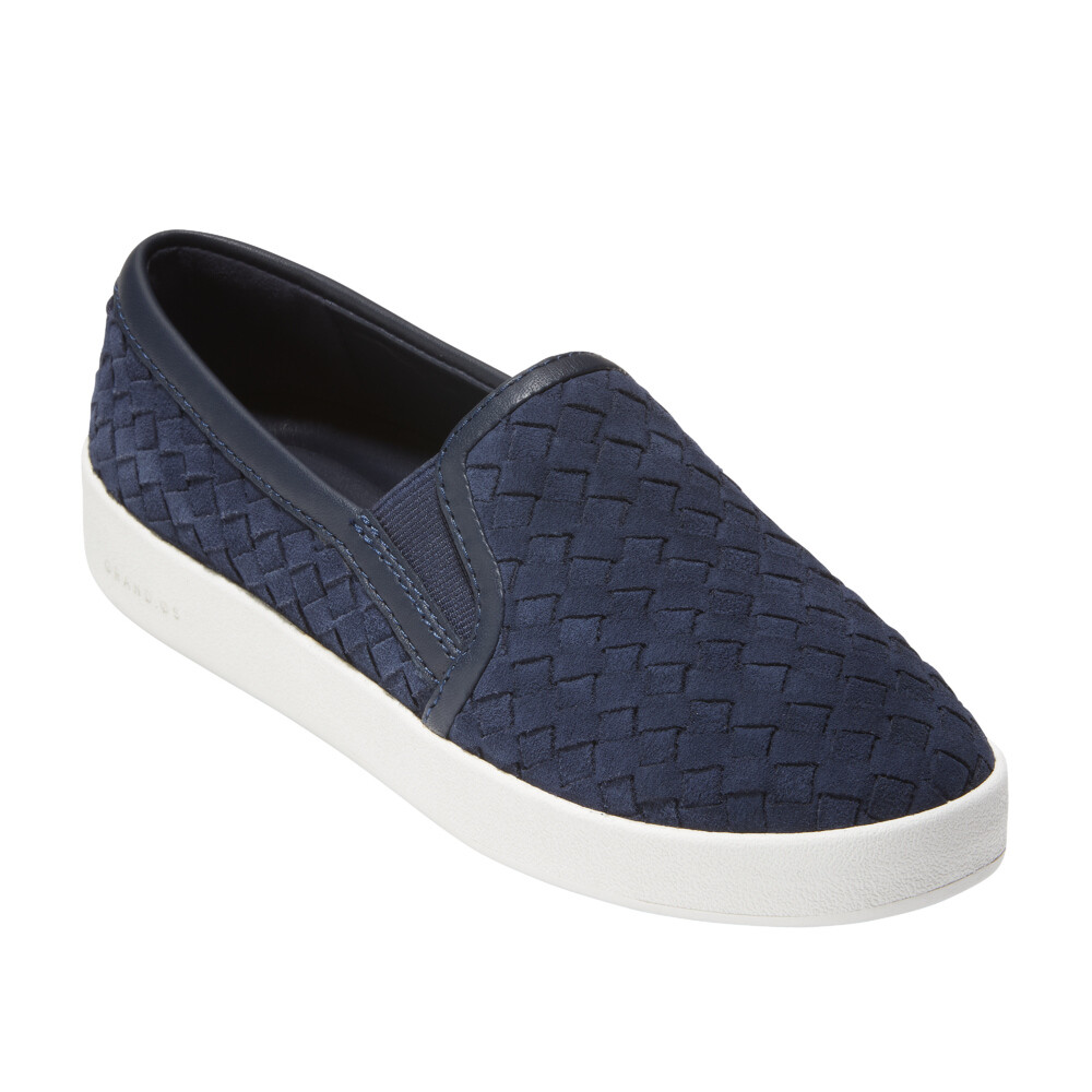 New COLE HAAN Womens GRANDPRO SPECTATOR bluee Suede Leather Slip On shoes W14245 New COLE HAAN Womens GRANDPRO SPECTATOR bluee Suede Leather Slip On shoes W14245